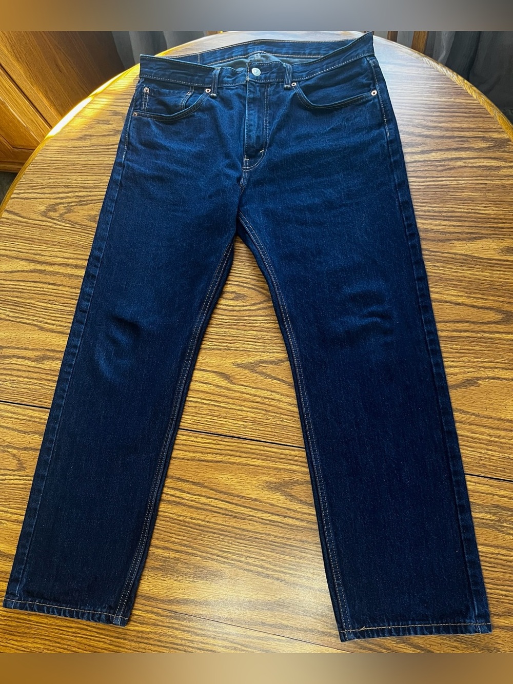 Levi’s 505 Regular Men's Jeans Size W36 L30 in the color ‘Rinse’